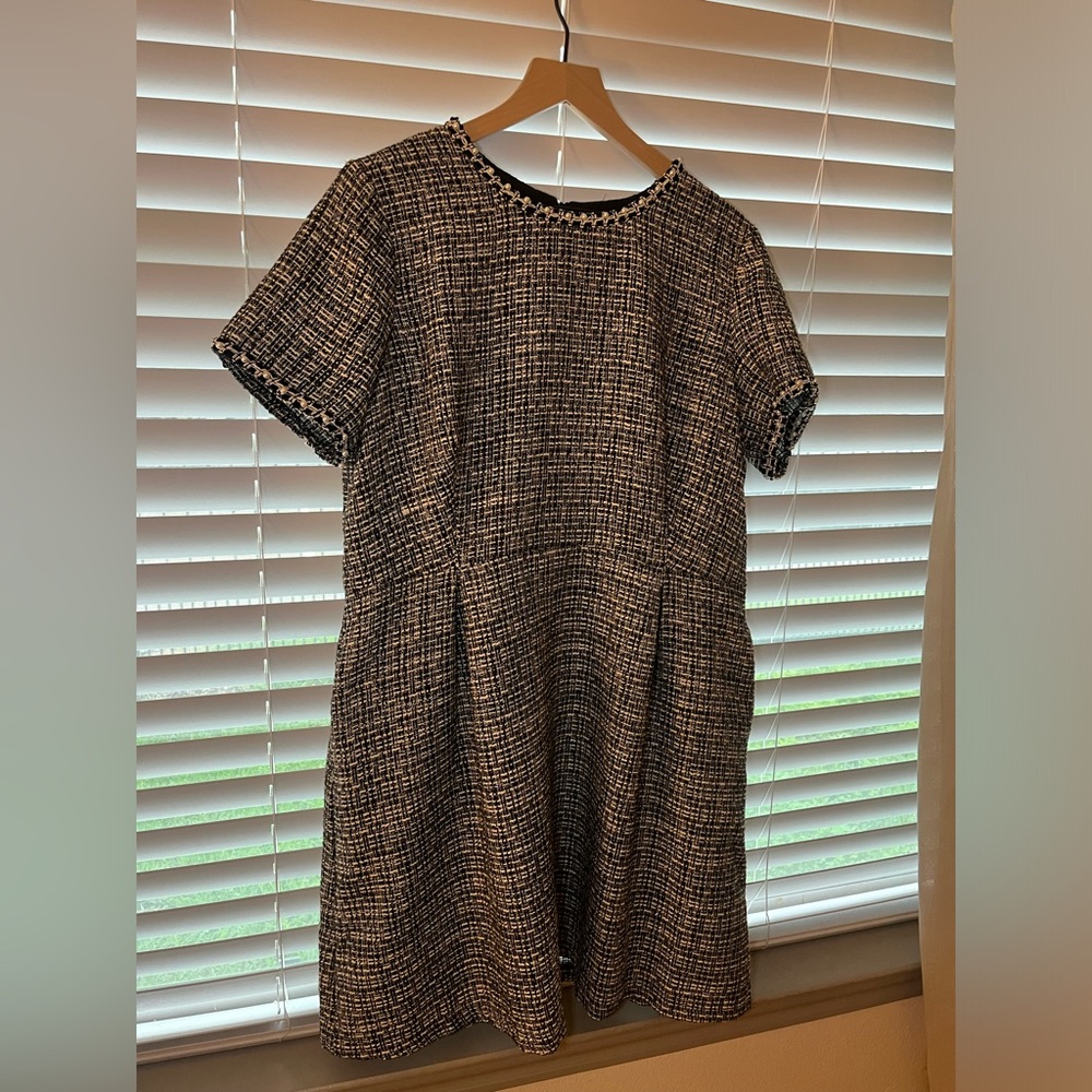 Tweed Pearl Dress